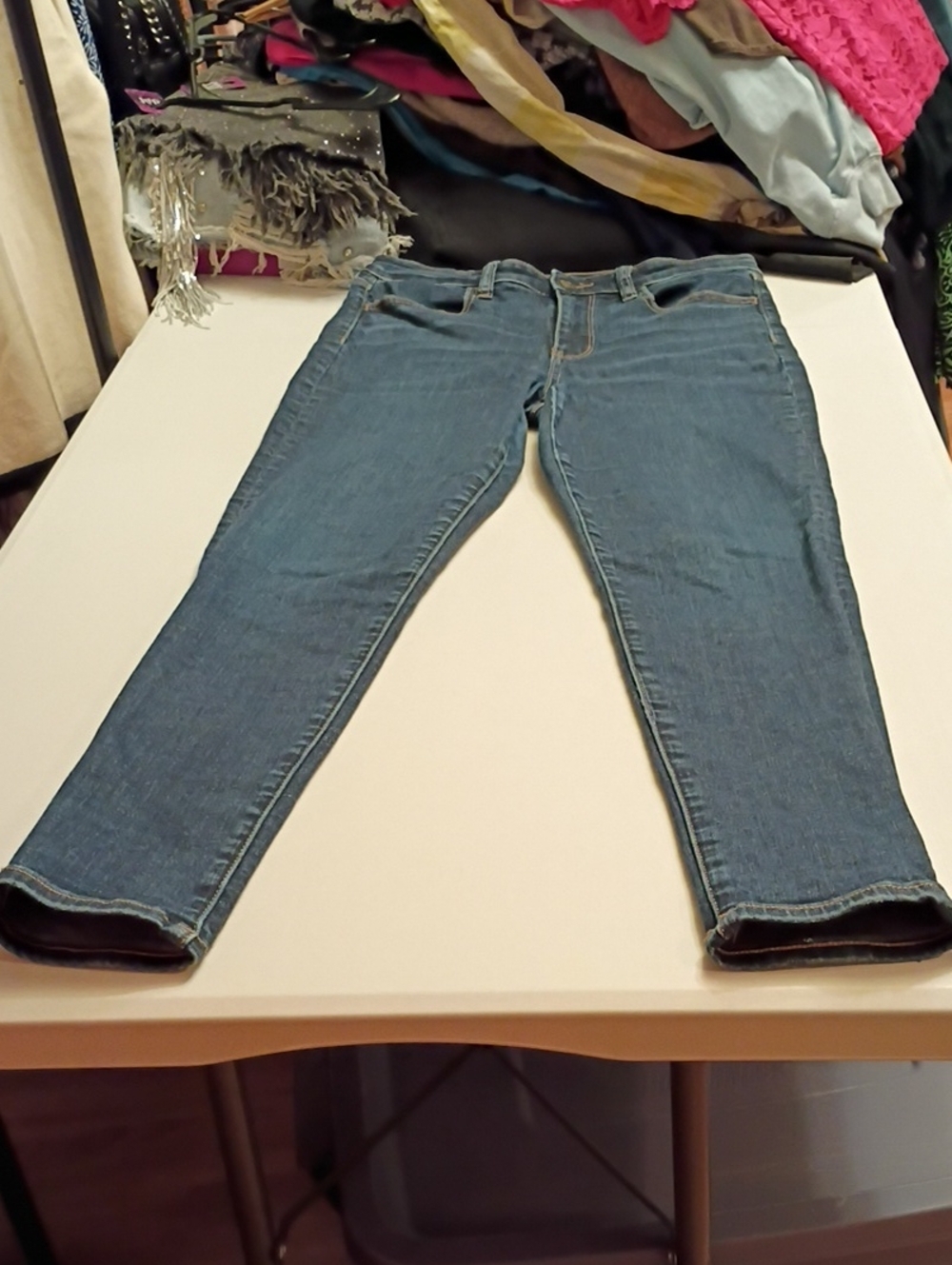 American Eagle Outfitters Skinny Jeans - Blue Denim